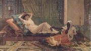 Frederick Goodall A New Light in the Harem (mk32) china oil painting reproduction